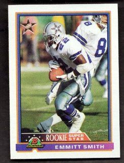 Emmitt Smith 1991 Bowman "Rookie Superstar" NFL Card #3 (Dallas Cowboys) 