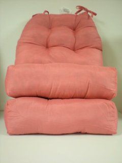 Pink Decorative Chair Pad, Seat Cushion  