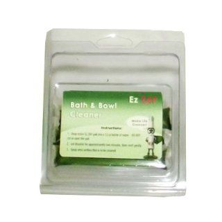 EZ ZAP Non Acidic Bath & Bowl Cleaner (3 Pack Refill) GREEN, Non Toxic & Environmentally Friendly Health & Personal Care