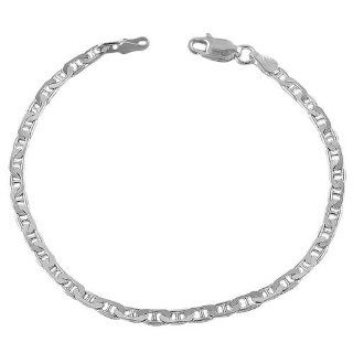 925 Sterling Silver 8 Inch Mariner Bracelet Jewelry