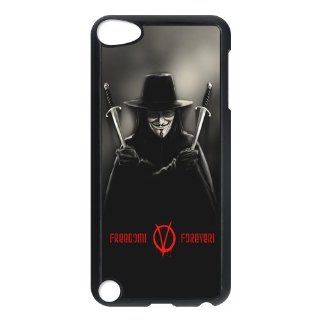 Cool Customized V for Vendetta IPod Touch 5 Case Cover ,Plastic Shell Perfect Protector Cases Gift Idea For Fans At CBRL007 Cell Phones & Accessories