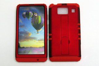 Case Cover New Hard Red Skin+Dark Red Snap For Motorola Droid RAZR MAXX HD XT926 Cell Phones & Accessories