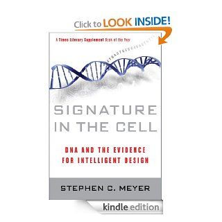 Signature in the Cell eBook Stephen C. Meyer Kindle Store