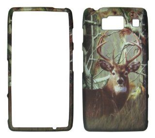 Camo Buck Deer Realtree Motorola Droid Razr HD / Fighter / XT926 Case Cover Hard Phone Case Snap on Cover Rubberized Touch Faceplates Cell Phones & Accessories