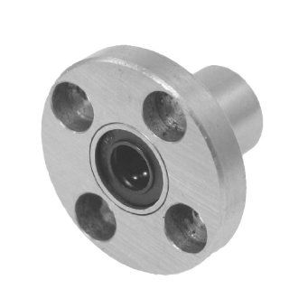 LM6 6mm x 12mm x 19mm Bushings Round Flanged Linear Bearing Automotive