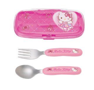 Hello Kitty Ballerina Spoon and Fork Set Kitchen & Dining
