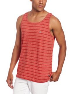 Volcom Men's Smock Me Tank Top, Rust, Small at  Mens Clothing store