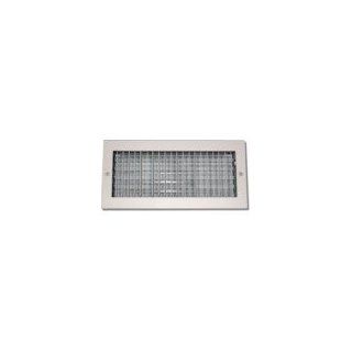 Shoemaker 951 8X6 8"x6" Adjustable Wall Diffuser   White   Heating Grilles  
