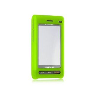 Green Soft Silicone Gel Skin Cover Case for Samsung Memoir SGH T929 Cell Phones & Accessories