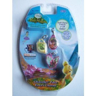Disney Fairies Pixie Hollow Clickables Charms   Fawn Toys & Games