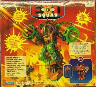 EXO Squad Ground Assault E frame with Exclusive Wolf Figure Toys & Games