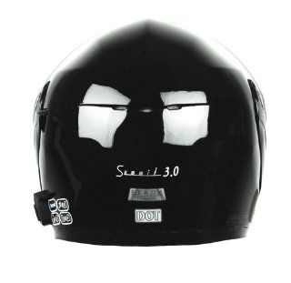 Vega Snow Summit 3.0 Full Face Helmet with V Com Modular (Gloss Black, X Small) Automotive