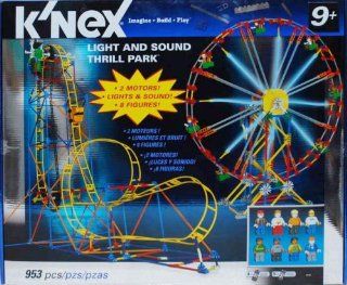 K'Nex Light and Sound Thrill Park   953 pc Set Toys & Games