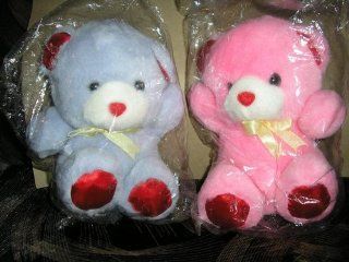 Comfy Huggie Teddie Bear   Lavender / Pink  2 Pc Set Toys & Games