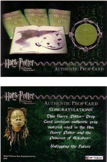 Harry Potter Azkaban Update Prop Card   Unfogging the Future   # / 930 Toys & Games