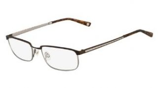 FLEXON Eyeglasses VIGOR 210 Brown Silver 54MM at  Mens Clothing store Prescription Eyewear Frames