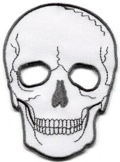 Skull Tattoo Biker Horror Goth Punk Emo Rock Retro Applique Iron on Patch S 955 Best Seller Good Quality From Thailand