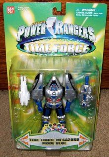 Time Force Megazord Mode Blue 5.5" Power Rangers Action Figure Toys & Games