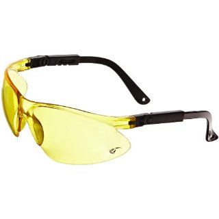 US Safety U93203 Citation Series 932 Safety Glasses with Ratchet Temples, Yellow Lens (Box of 12)