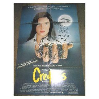 CREEPERS / ORIG. U.S. ONE SHEET MOVIE POSTER (DARIO ARGENTO & JENNIFER CONNELLY) DARIO ARGENTO & JENNIFER CONNELLY Entertainment Collectibles