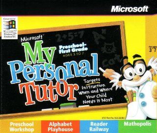 My Personal Tutor Preschool First Grade Software