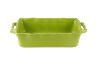 Appolia Dlices Collection Rectangular Baker, Lime, 2.5 Quart Kitchen & Dining