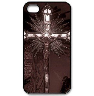 Designer iPhone 4/4s Hard shell Case with Catholic style Cell Phones & Accessories