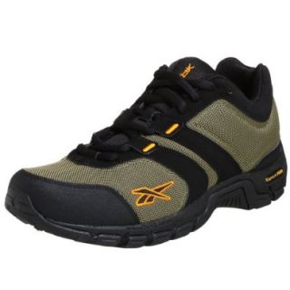 Reebok Men's Walk XC Walking Shoe, Green/Black/Sunset, 14 M Shoes