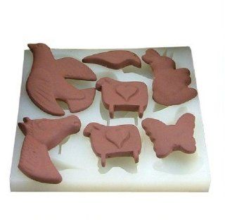 Wholeport Animal Pattern Translucence Silicone Handmade Chocolate Molds   Candy Making Molds