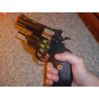 937 UHC 4 inch revolver, Black airsoft gun  Sports & Outdoors