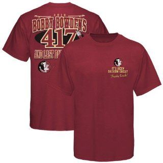 Florida State Seminoles (FSU) Youth Garnet 2010 Gator Bowl Bound 417 T shirt (X Large)  Sports & Outdoors