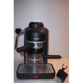 Krups Model 963 Black Espresso / Cappuccino Maker 4 CUP Steam Kitchen & Dining