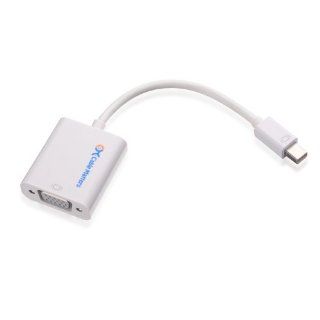 Cable Matters Gold Plated Mini DisplayPort (Thunderbolt™ Port Compatible) to VGA Male to Female Adapter in White Computers & Accessories