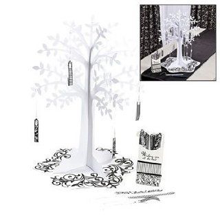 Black & White Wishing Tree Centerpiece   Party Tableware & Table Decorations Health & Personal Care