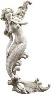 The Mermaid of Langelinie Cove Wall Decor  Outdoor Statues  Patio, Lawn & Garden