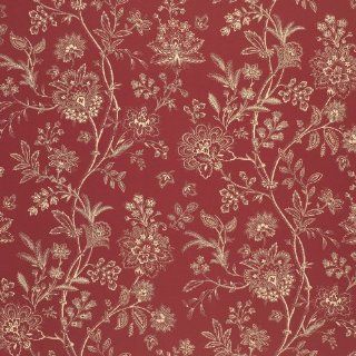 Langley Floral Scarlet by Ralph Lauren Wallpaper    
