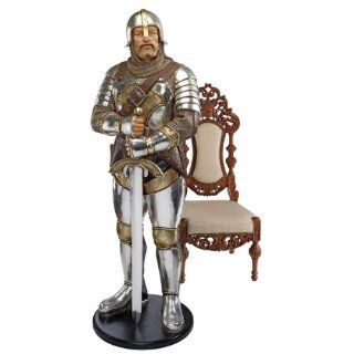 6ft Life Size Italian Medieval Knight Statue Sculpture Figurine  