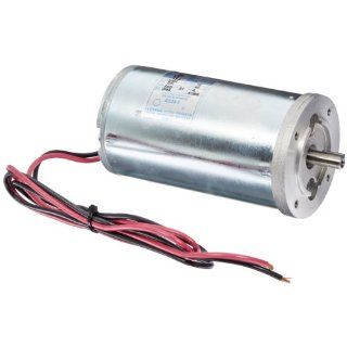 Leeson 970.600 Low Voltage Commercial DC Metric Motor, 56D Frame, B14 Mounting, 1/8HP, 3000 RPM, 12V Voltage Electronic Component Motor Drives