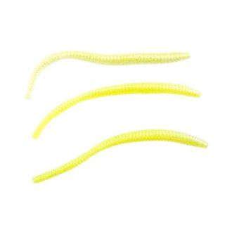 PowerBait FW Power Floating Trout Worm Fishing Bait, Chartreuse Shad  Artificial Fishing Bait  Sports & Outdoors