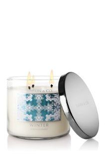 Bath & Body Works Slatkin and Co. Three Wick 14.5 Oz. Scented Candle   Winter  
