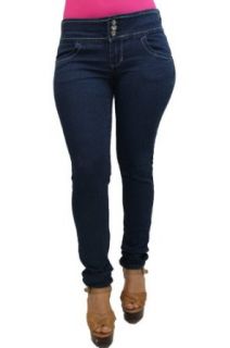Brazilian Sexy Colombian Style skinny Leg Fashion Stretch Denim Jeans By Diamante DN6 B949BLU (3)