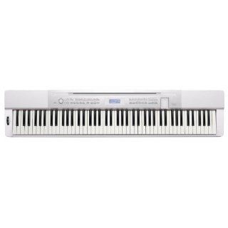 Casio Privia PX 350WE Digital Piano (White) BUNDLE with Casio CS 67 Privia Keyboard Stand (White), Casio SP33 Three Pedal, Stageline KB40 Keyboard Bench Musical Instruments