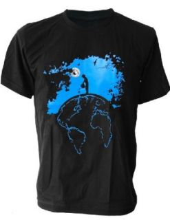 SODAtees Water the World Graphic global warming nature Men's T SHIRT Fashion T Shirts Clothing