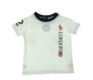 Ralph Lauren London Men's 2012 Olympic Short Sleeve Shirt White 2LT at  Mens Clothing store