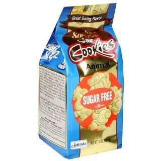 Sorbee Sugar Free Animal Cookies, 10 Ounce Bags (Pack of 6)  Cookies Gourmet  Grocery & Gourmet Food