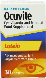Bausch & Lomb Ocuvite Lutein Capsules Health & Personal Care