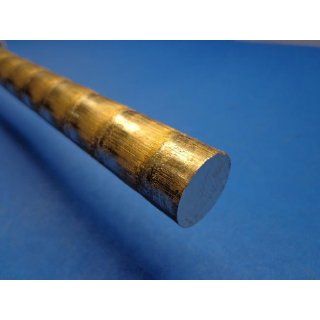 Industrial Metal Sales   954 Bronze Round Bar 3/4" Diameter x 24" Long