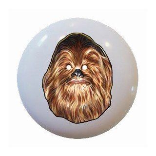 Star wars Chewbacca Collection Ceramic Knobs Pulls Kitchen Drawer Dresser 977   Cabinet And Furniture Knobs