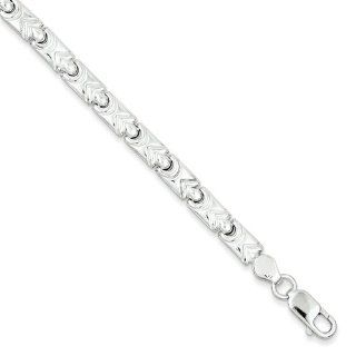 Sterling Silver Polished Bracelet Jewelry