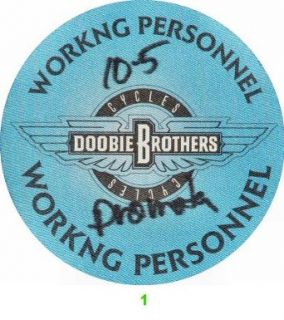 The Doobie Brothers Backstage Pass Entertainment Collectibles